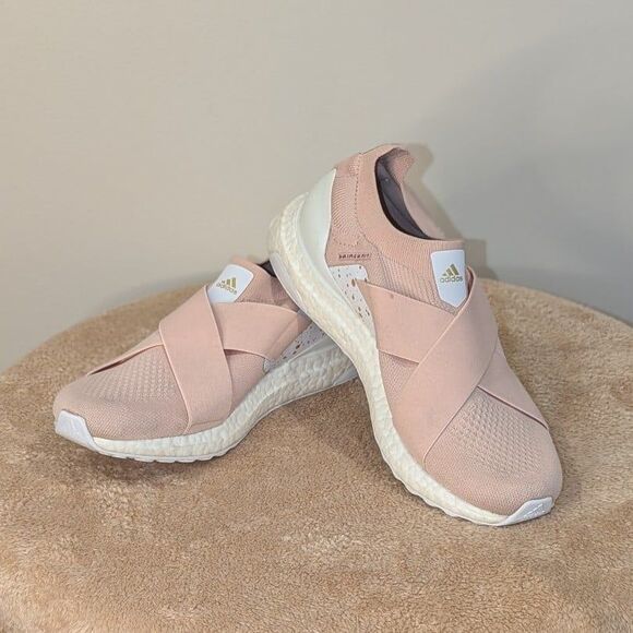 Adidas Size 7.5 Pink Women's Ultraboost 5.0 DNA Running Vapour Sneakers - Picture 2 of 10